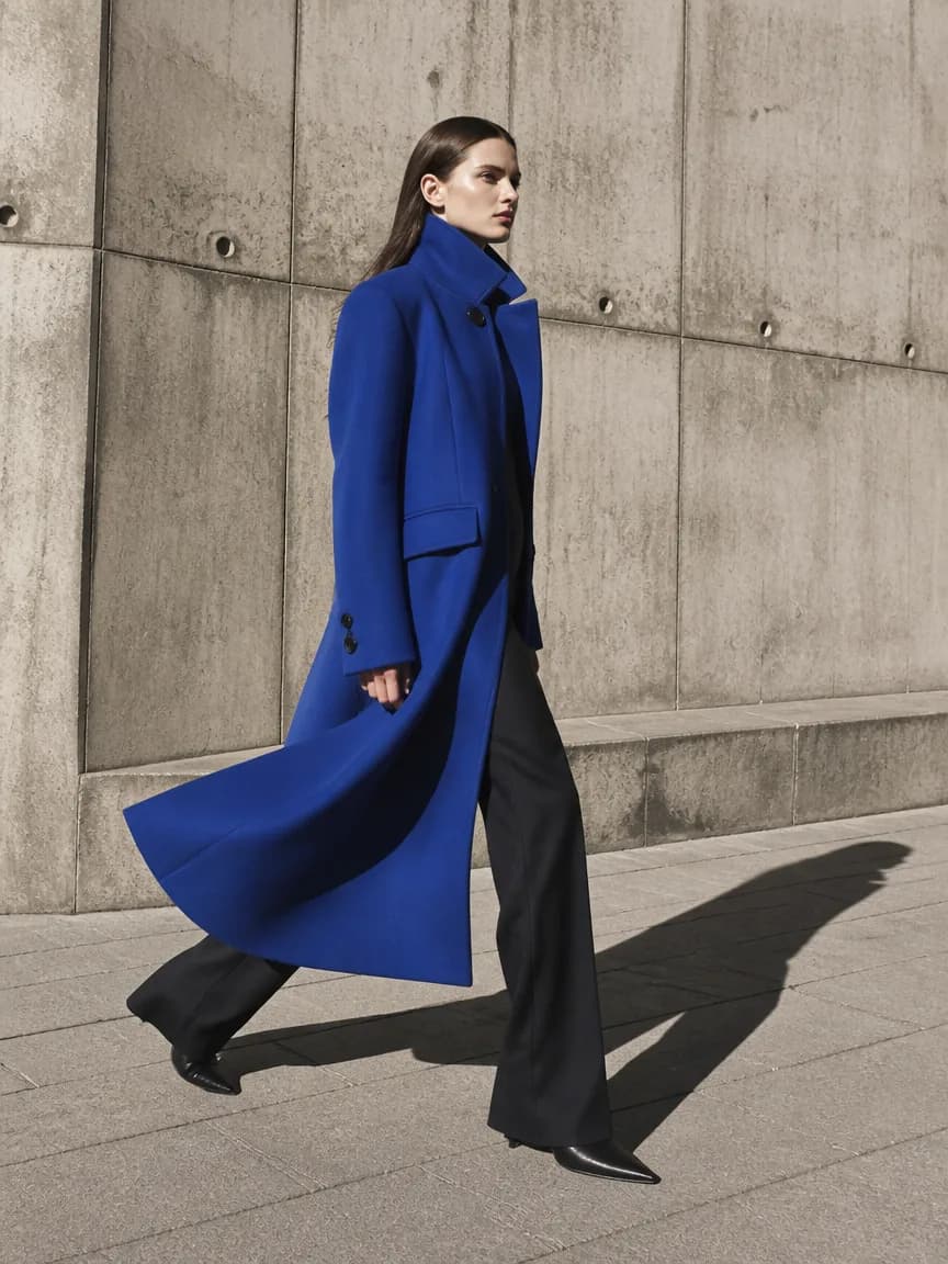 Cobalt coat editorial