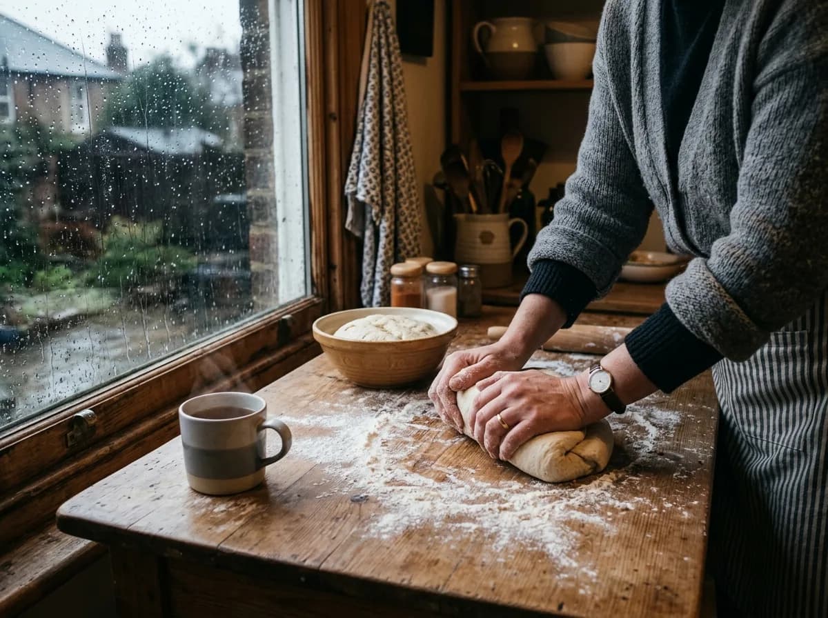 Bread kneading
